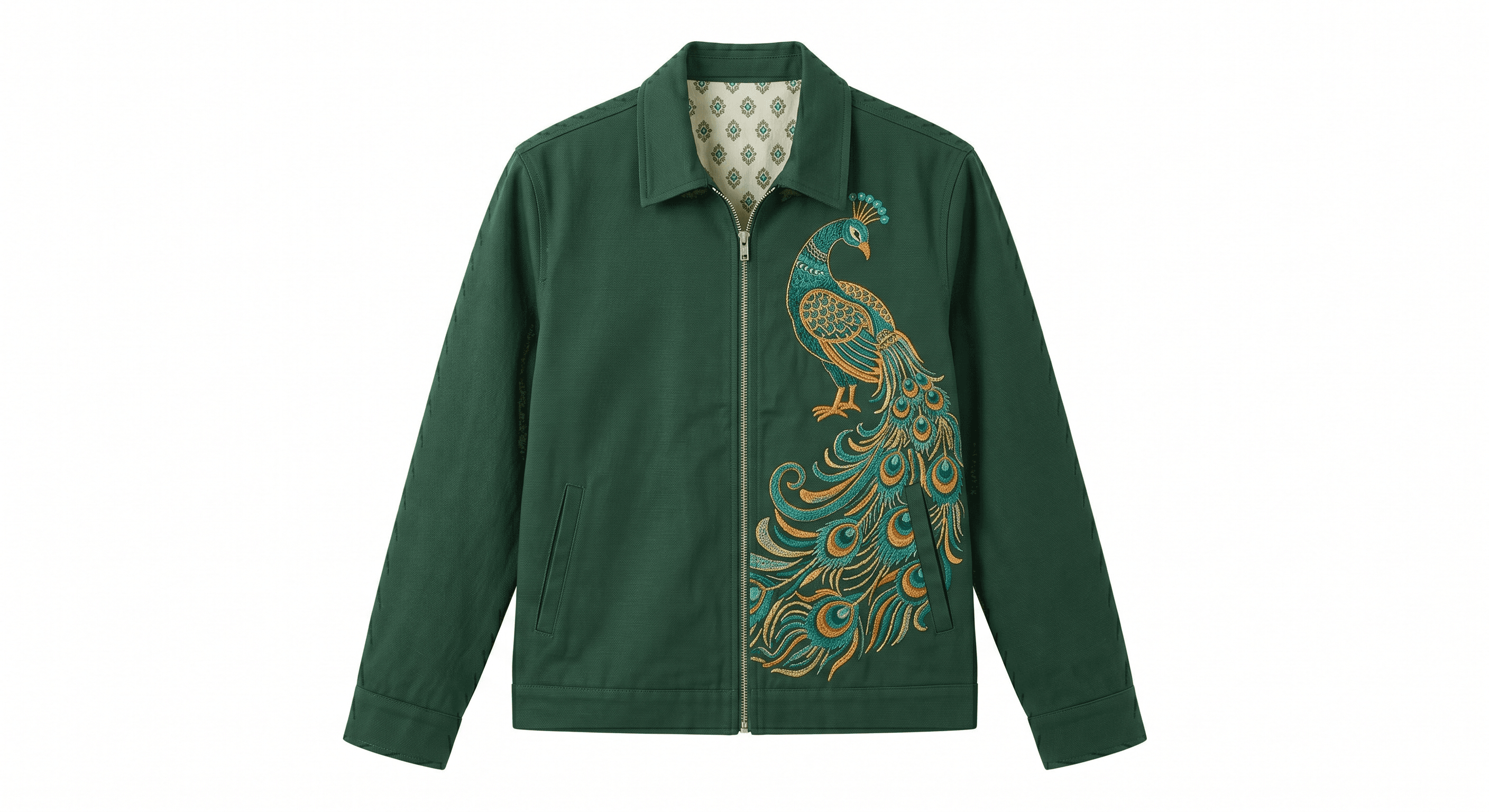 Green Default Variant Handmade Goods for Women Odhvica front view